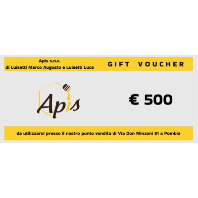 Gift Voucher € 500